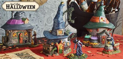 How to Incorporate Witch Hollow Village Display into Your Spooky Decor